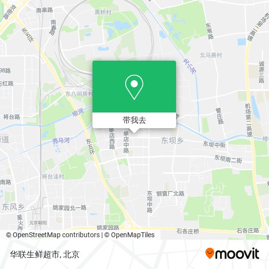 华联生鲜超市地图