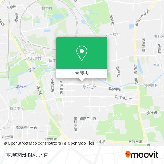 东坝家园-B区地图