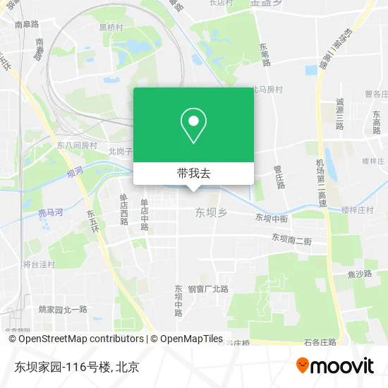 东坝家园-116号楼地图