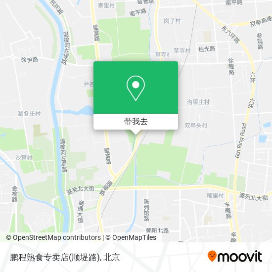鹏程熟食专卖店(顺堤路)地图