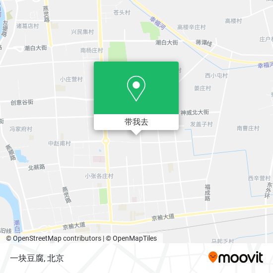 一块豆腐地图