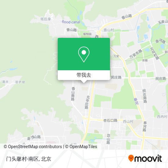 门头馨村-南区地图