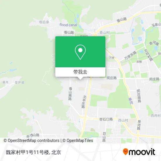 魏家村甲1号11号楼地图