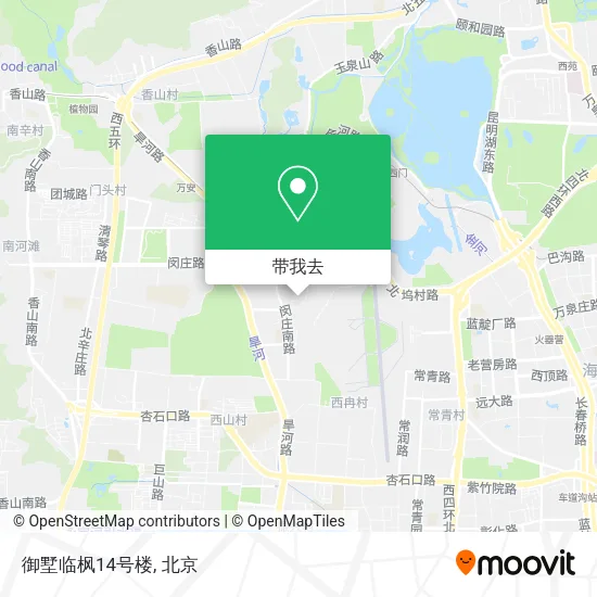 御墅临枫14号楼地图