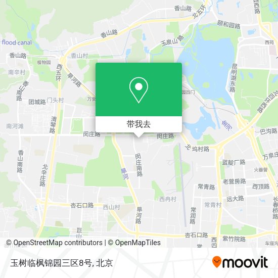 玉树临枫锦园三区8号地图