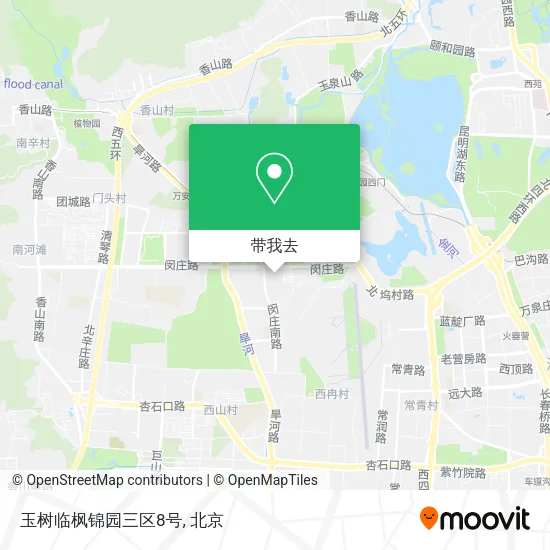 玉树临枫锦园三区8号地图