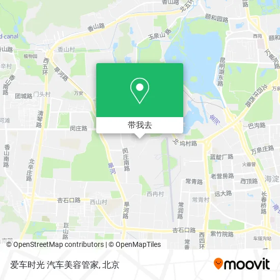 爱车时光 汽车美容管家地图