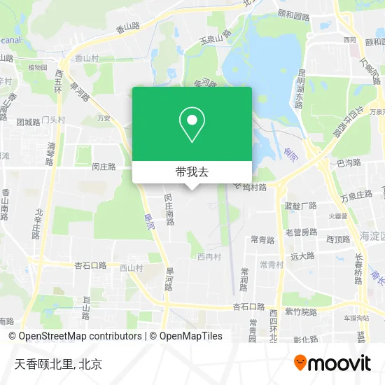 天香颐北里地图