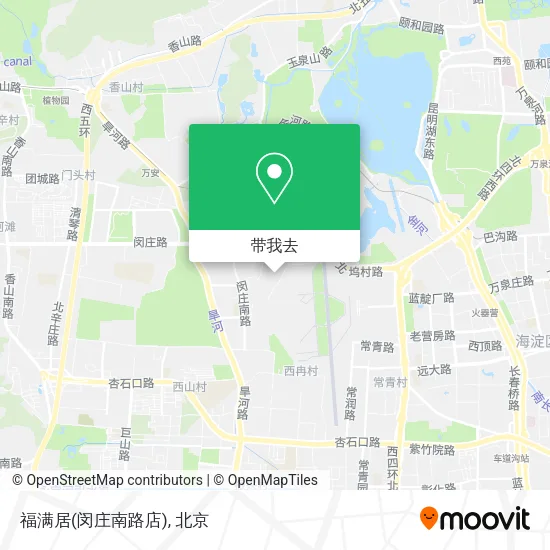 福满居(闵庄南路店)地图