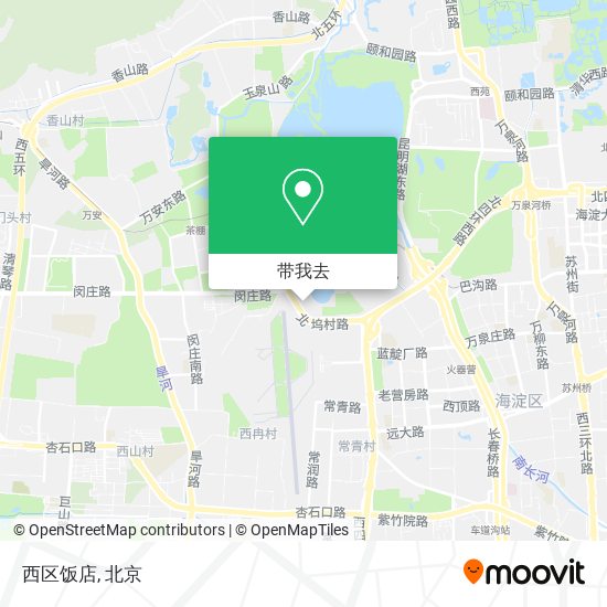 西区饭店地图