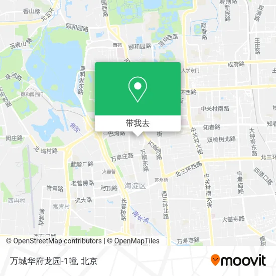 万城华府龙园-1幢地图