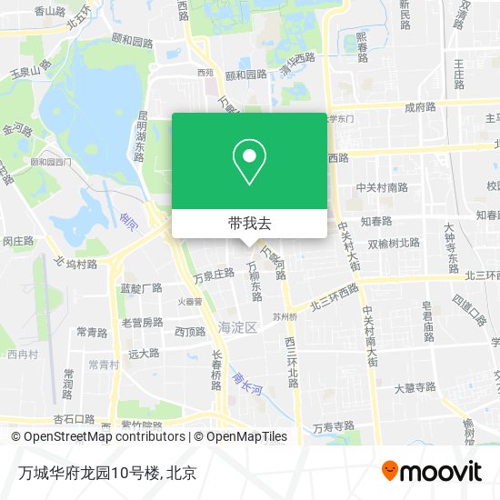 万城华府龙园10号楼地图
