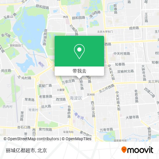 丽城亿都超市地图