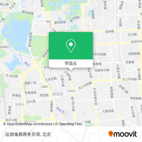 远朋逸都商务宾馆地图