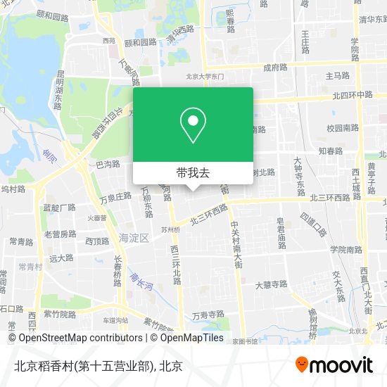 北京稻香村(第十五营业部)地图