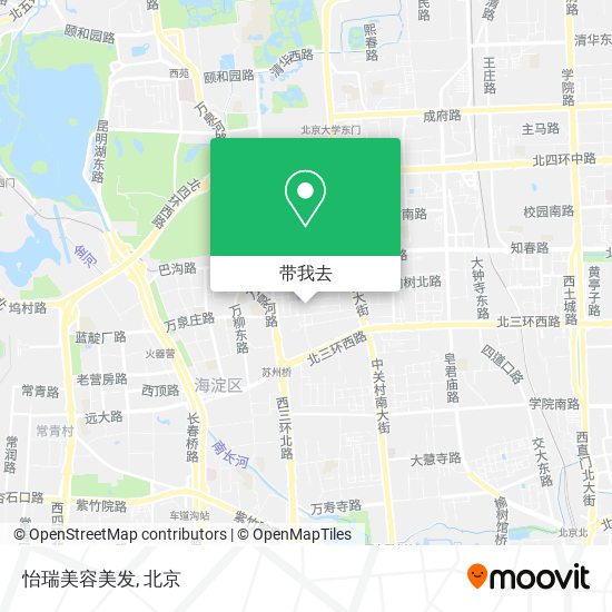 怡瑞美容美发地图