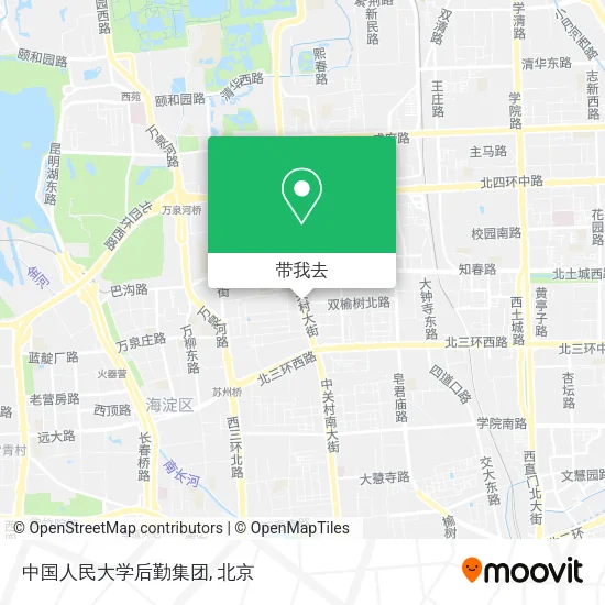 中国人民大学后勤集团地图