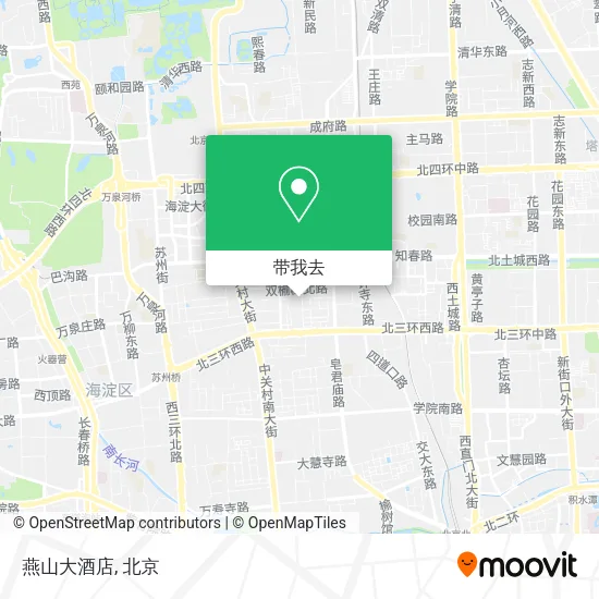 燕山大酒店地图