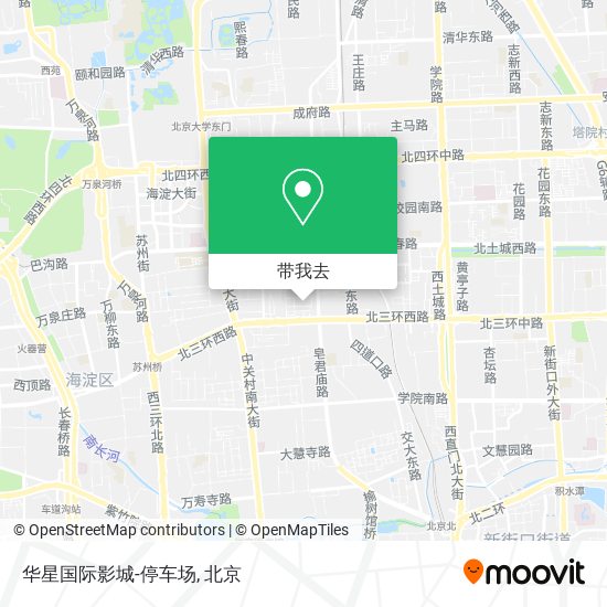 华星国际影城-停车场地图