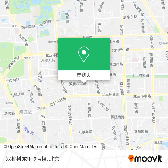 双榆树东里-9号楼地图