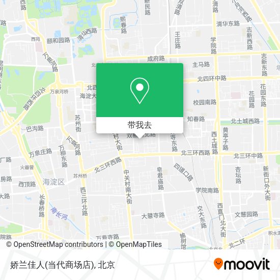 娇兰佳人(当代商场店)地图