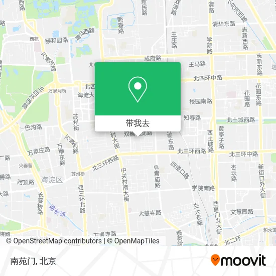 南苑门地图