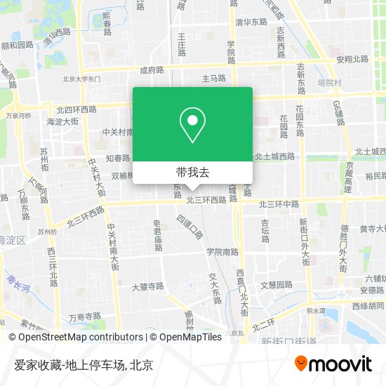 爱家收藏-地上停车场地图