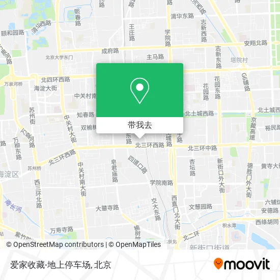 爱家收藏-地上停车场地图
