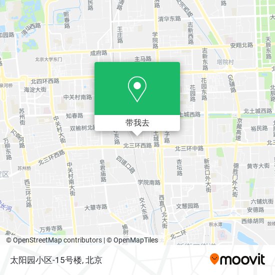 太阳园小区-15号楼地图