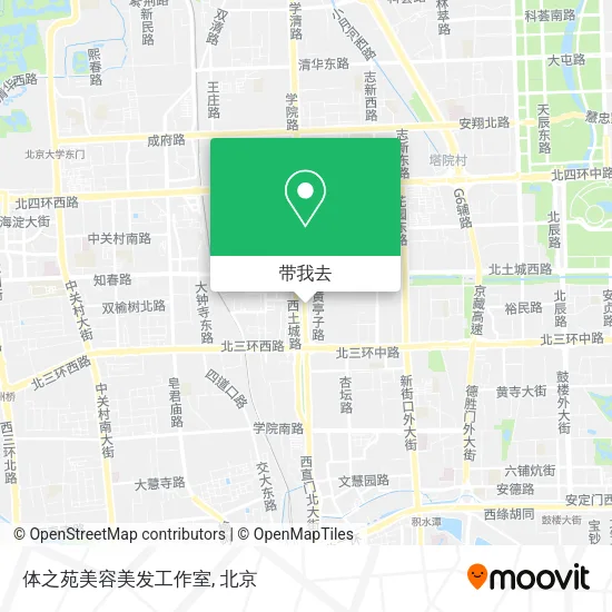 体之苑美容美发工作室地图