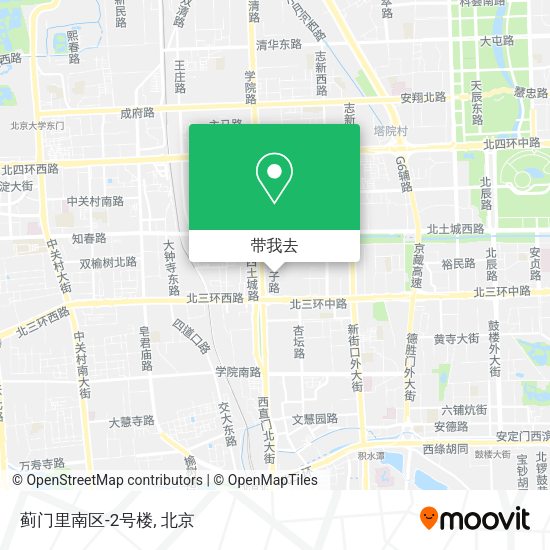 蓟门里南区-2号楼地图