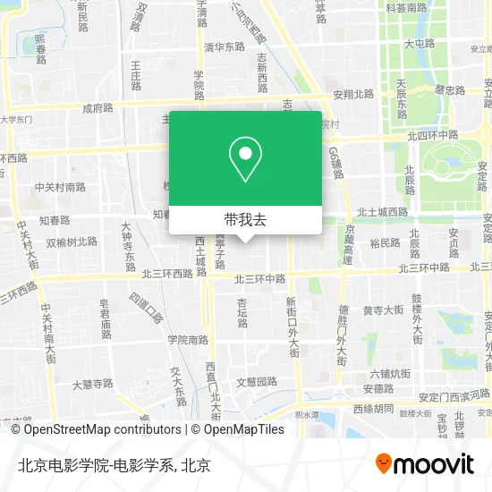 北京电影学院-电影学系地图