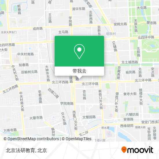 北京法研教育地图