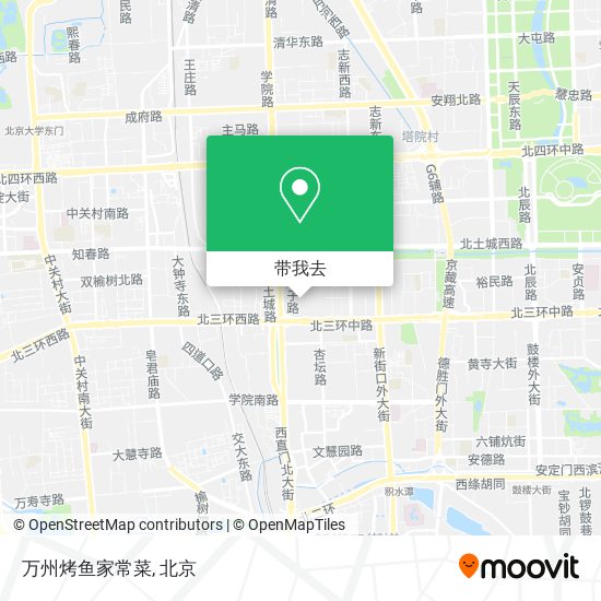 万州烤鱼家常菜地图
