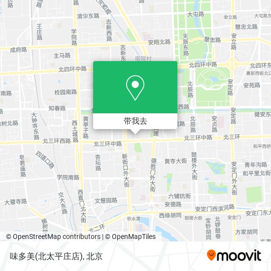 味多美(北太平庄店)地图
