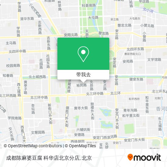 成都陈麻婆豆腐 科华店北京分店地图