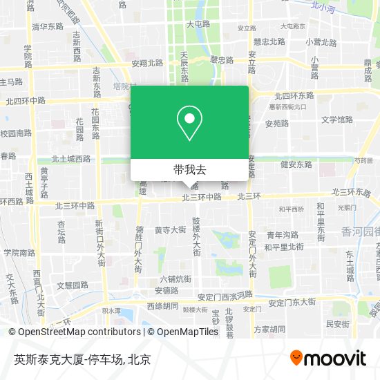 英斯泰克大厦-停车场地图