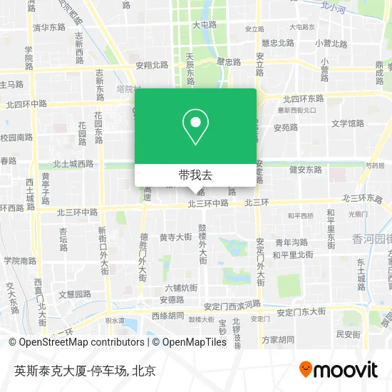 英斯泰克大厦-停车场地图