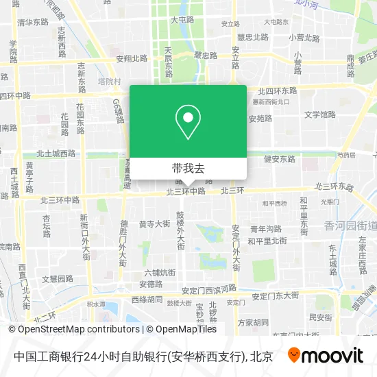 中国工商银行24小时自助银行(安华桥西支行)地图