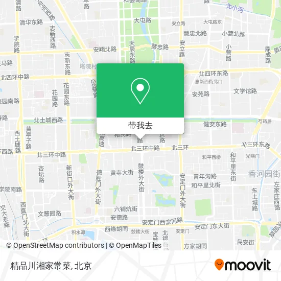 精品川湘家常菜地图