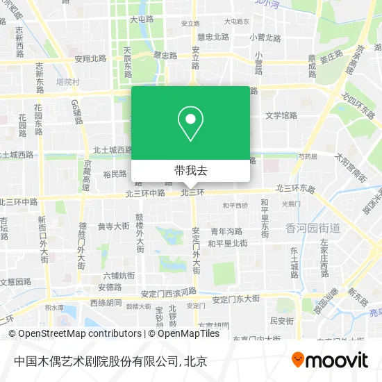 中国木偶艺术剧院股份有限公司地图