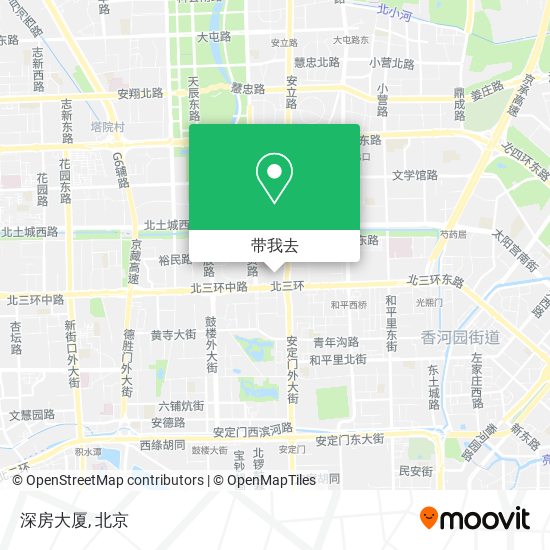 深房大厦地图