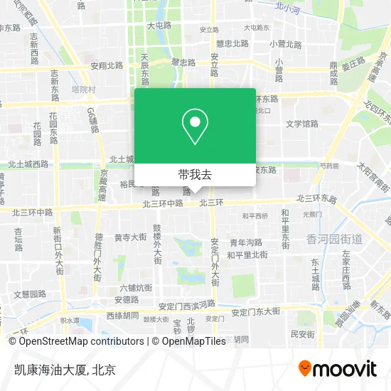 凯康海油大厦地图