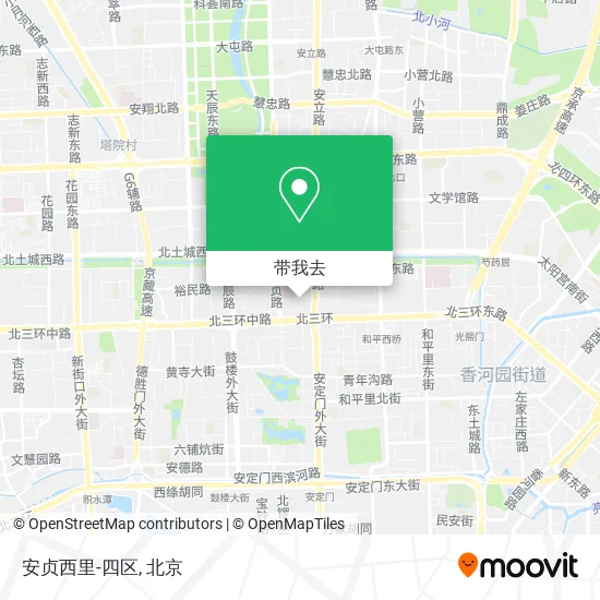 安贞西里-四区地图