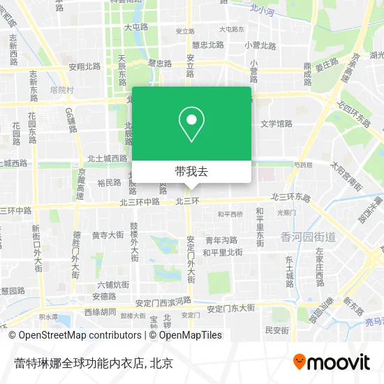 蕾特琳娜全球功能内衣店地图