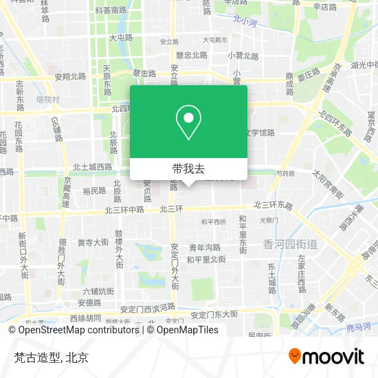 梵古造型地图