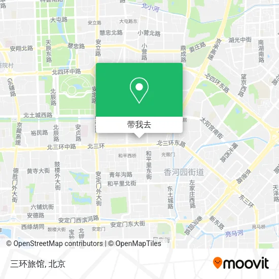 三环旅馆地图