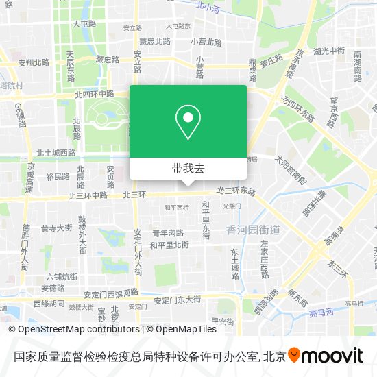 国家质量监督检验检疫总局特种设备许可办公室地图