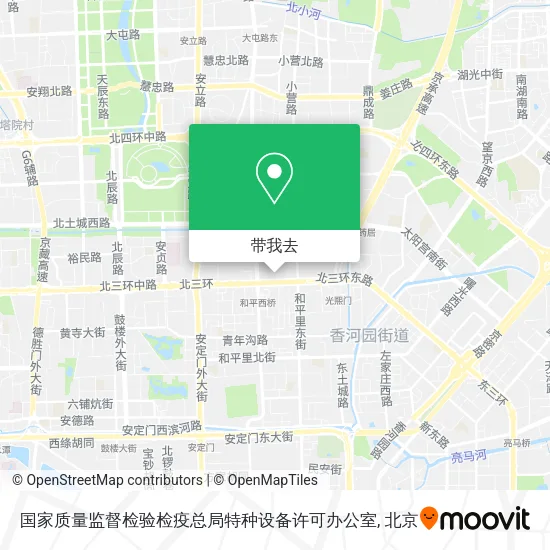 国家质量监督检验检疫总局特种设备许可办公室地图