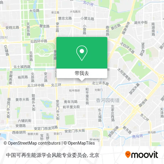 中国可再生能源学会风能专业委员会地图